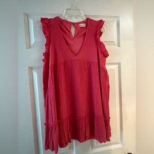 Altar’d State coral/ pink dress